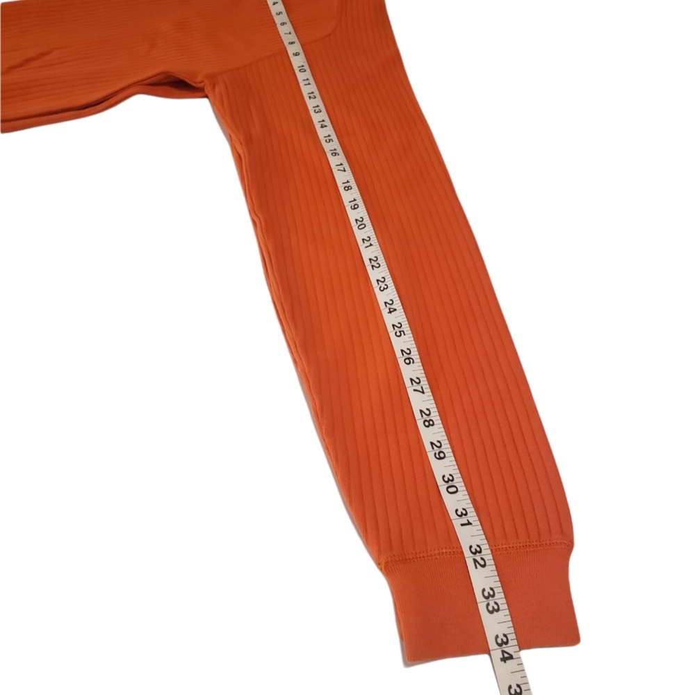 Abercrombie & Fitch Men's XL Long Sleeve Orange Shirt - Picture 3 of 5